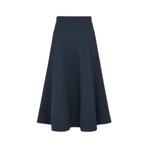 Mid-Length Flared Skirt