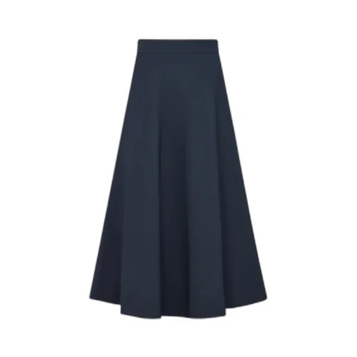 Mid-Length Flared Skirt