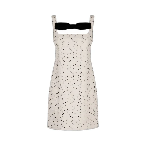 Nina Ricci Square Neckline Mini-Dress