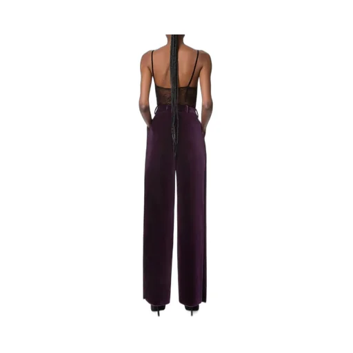 Nina Ricci Wide-Leg Velvet Pants