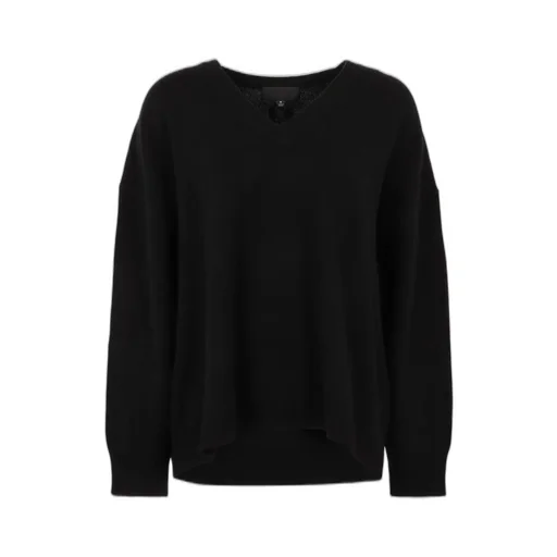 Nili Lotan V Neck Knit Sweater