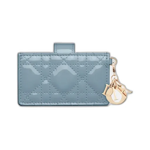 Lady Dior Jasmine Card Holder