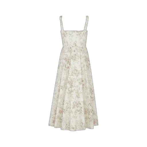 Mid-Length Flared Dress