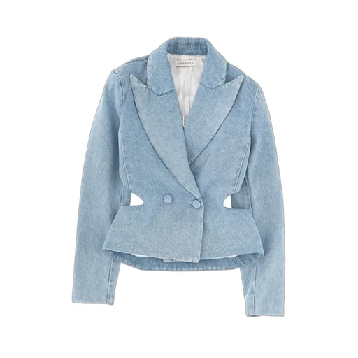Nina Ricci Cutout Denim Jacket