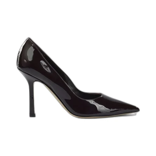 Ninalilou Patent Pointed-Toe Pumps