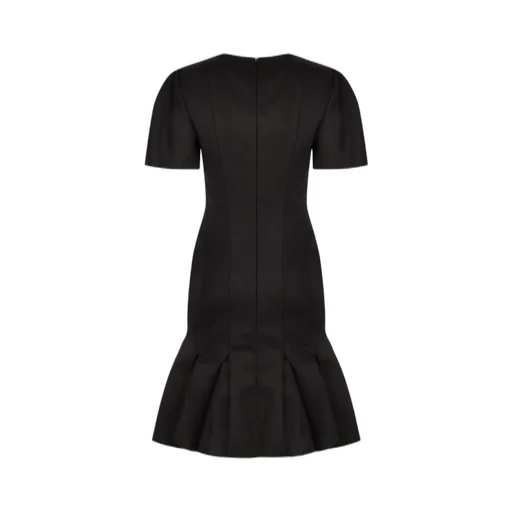 Nina Ricci Peplum Woolen Dress