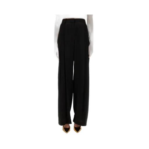 Nina Ricci Pressed Crease Wide-Leg Trousers
