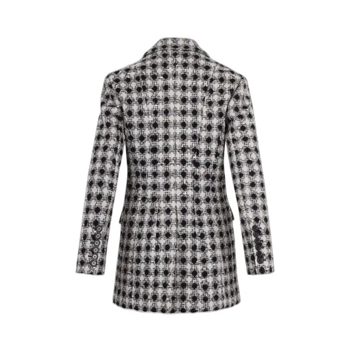 Nina Ricci Double-Breasted Tweed Blazer