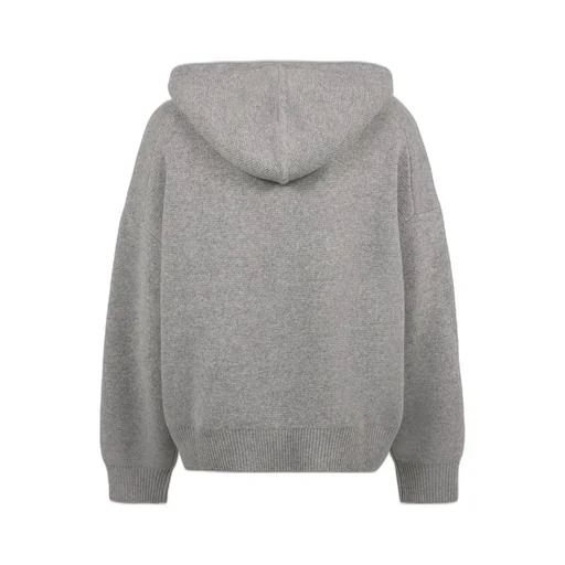 Nili Lotan Dana Knit Pullover Hoodie