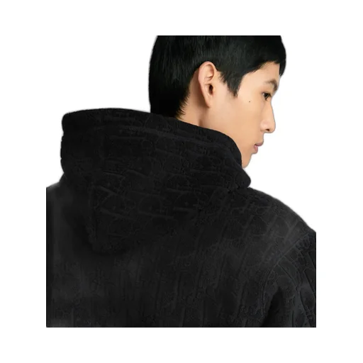 Dior Oblique Relaxed-Fit Hooded Sweatshirt