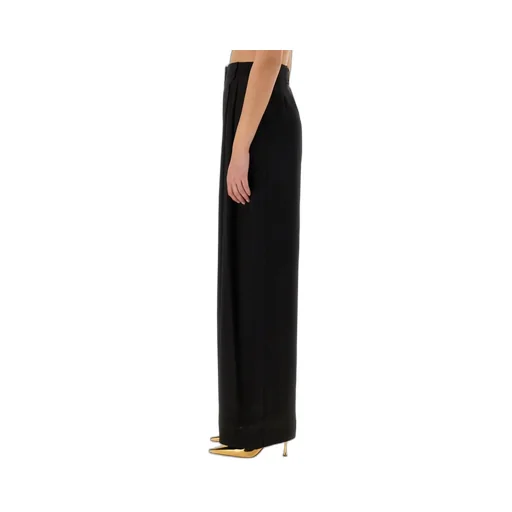 Nina Ricci Pressed Crease Wide-Leg Trousers