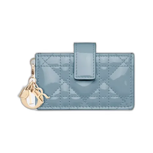Lady Dior Jasmine Card Holder