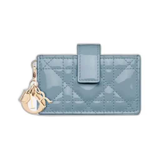 Lady Dior Jasmine Card Holder