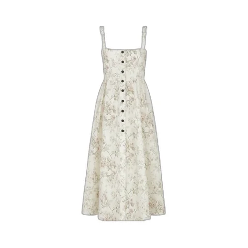Mid-Length Flared Dress