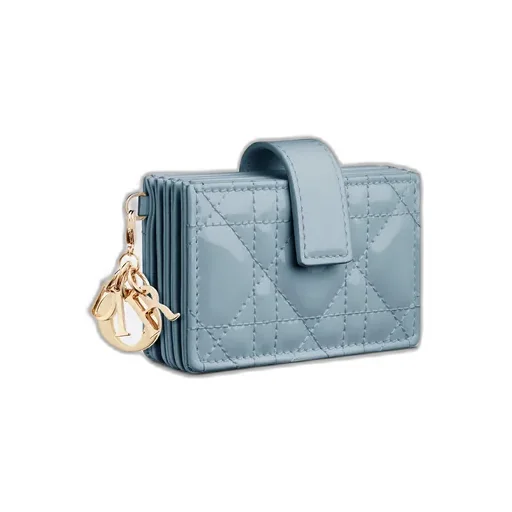 Lady Dior Jasmine Card Holder