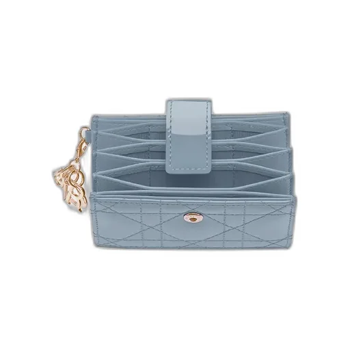 Lady Dior Jasmine Card Holder