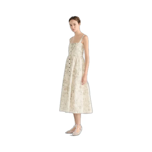 Mid-Length Flared Dress