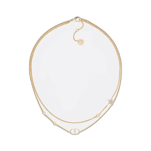 Petit Cd Double Necklace