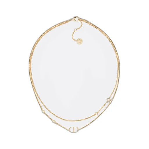 Petit Cd Double Necklace