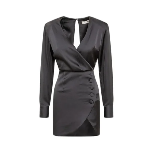 Nineminutes Wrap Button Dress