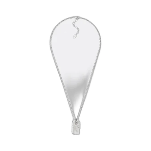Dior Oblique Plate Pendant Necklace