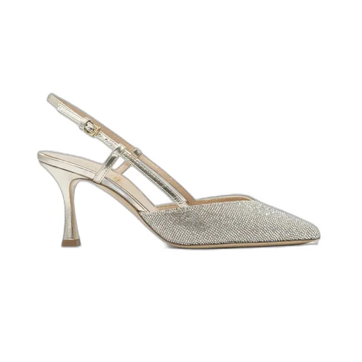 Ninalilou Glitter Slingback Pumps