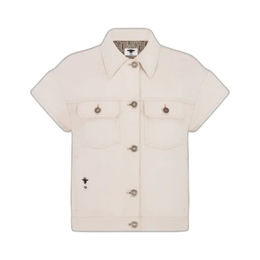 Jacket With Cap Sleeves