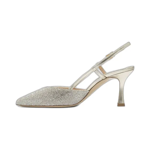 Ninalilou Glitter Slingback Pumps