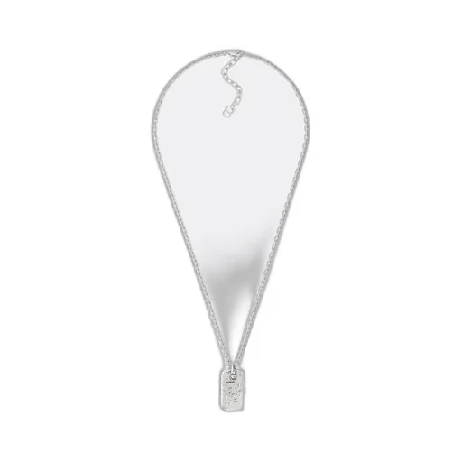 Dior Oblique Plate Pendant Necklace
