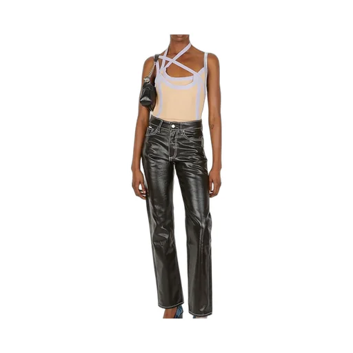 Ninamounah Asymmetric Knit Tank Top