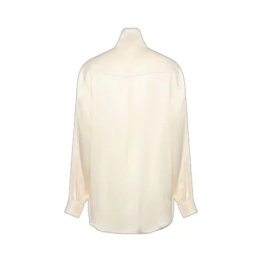 Nineminutes High-Neck Satin Top