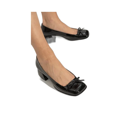 Nodaleto Bow Detail Block Heel Pumps