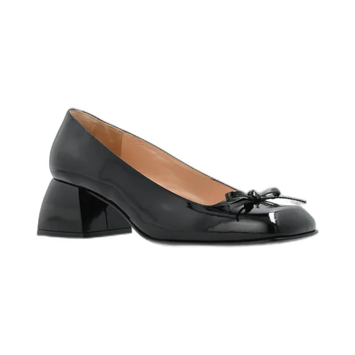 Nodaleto Bow Detail Block Heel Pumps