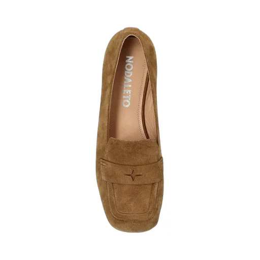 Nodaleto Square-Toe Loafers