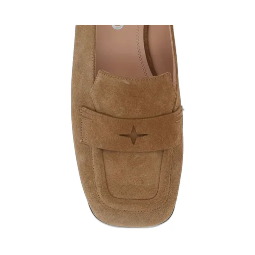 Nodaleto Square-Toe Loafers