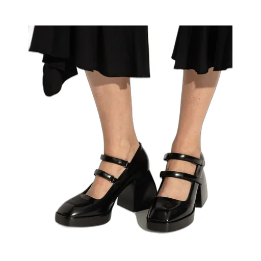 Nodaleto Strappy Block-Heel Pumps
