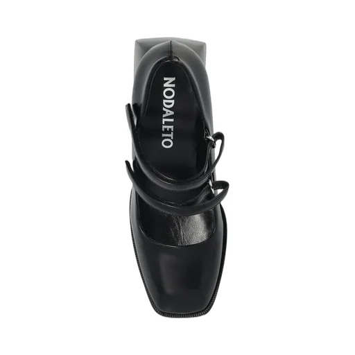 Nodaleto Strappy Block-Heel Pumps