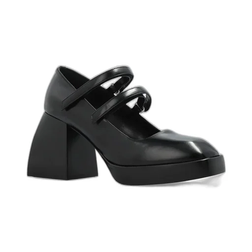 Nodaleto Strappy Block-Heel Pumps