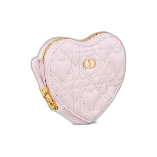 Dioramour Dior Caro Heart Pouch With Chain