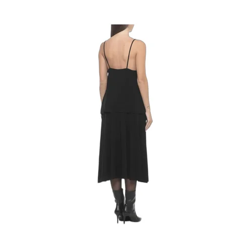 Norma Kamali Wide Neck Sleeveless Top