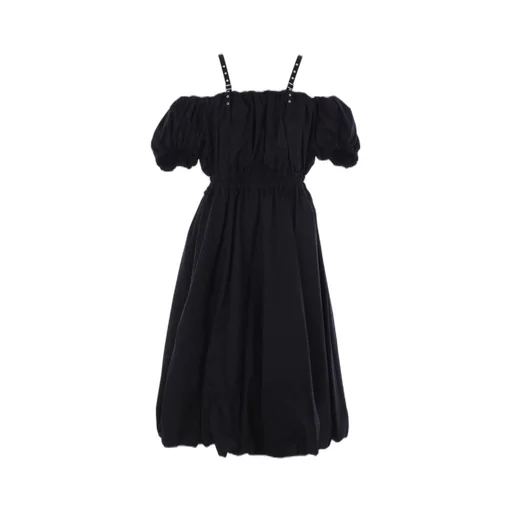 Noir Kei Ninomiya Puff-Sleeve Dress
