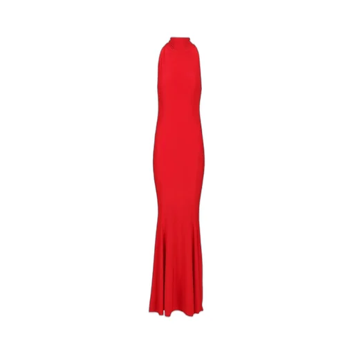 Norma Kamali Halter-Neck Mermaid Dress