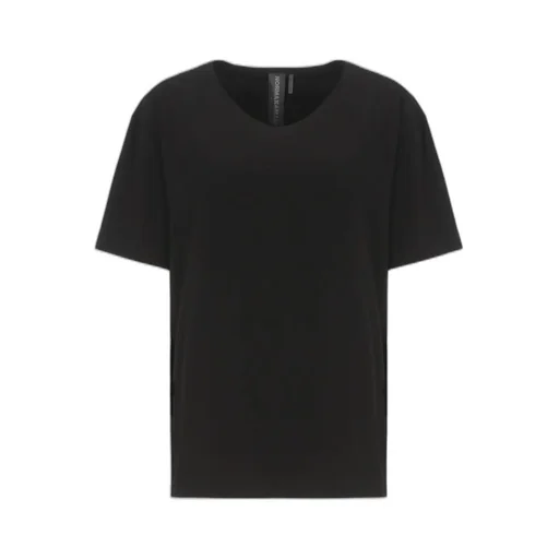 Norma Kamali Crew Neck Short Sleeve Top
