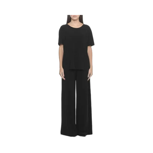 Norma Kamali Crew Neck Short Sleeve Top