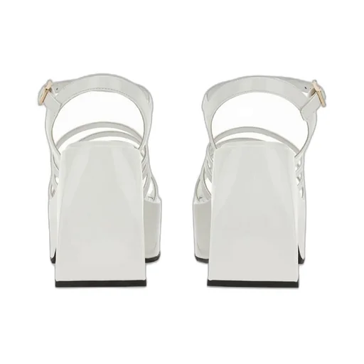 Nodaleto Bulla Chibi Square-Toe Platform Sandals