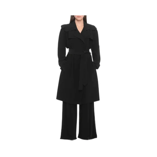 Norma Kamali Belted Trench Coat