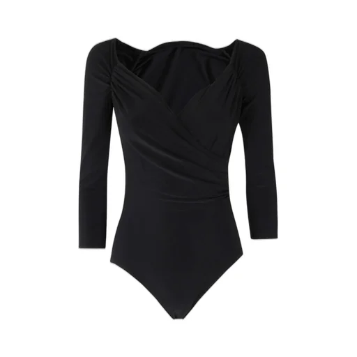 Norma Kamali Off-Shoulder Bodysuit