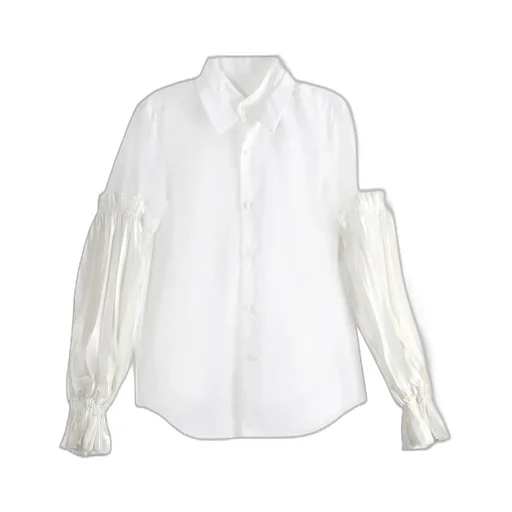 Noir Kei Ninomiya Puffy Sleeves Blouse