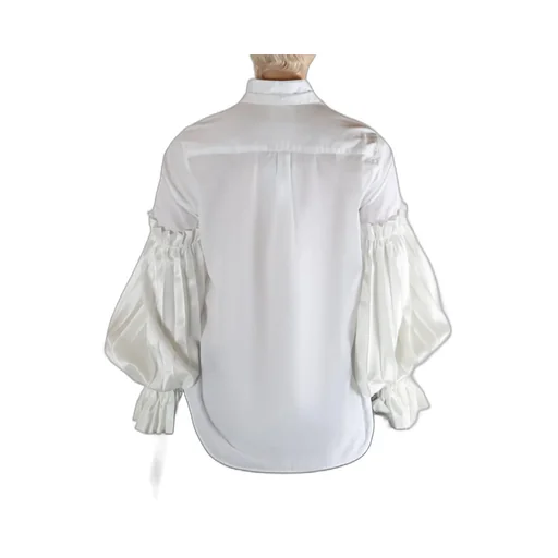 Noir Kei Ninomiya Puffy Sleeves Blouse