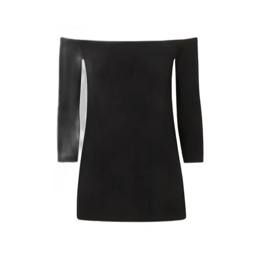 Norma Kamali Off-Shoulder Slim-Fit Blouse